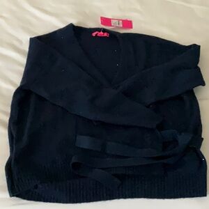 Lilly Pulitzer Dixie wrap sweater XL NWT